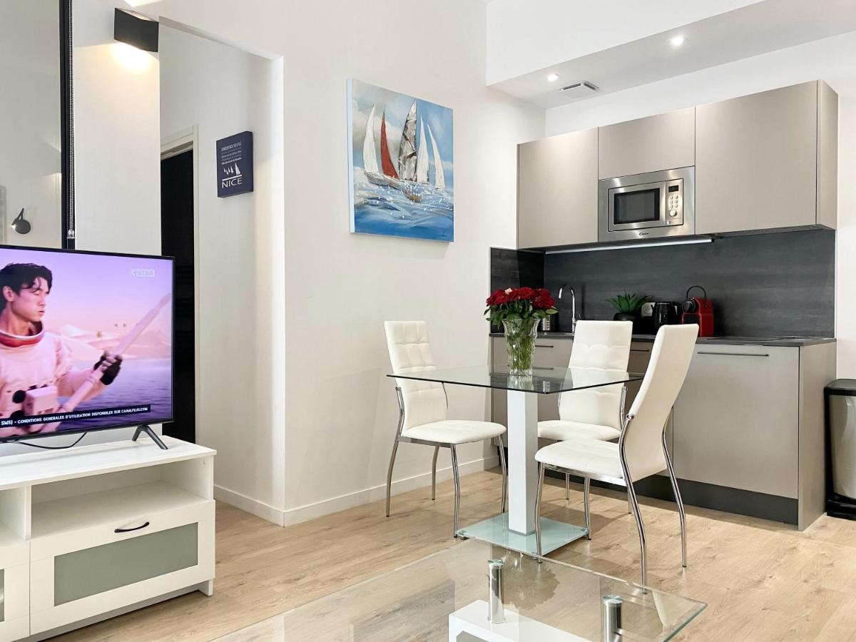 Central Modern Flat Lamartine نيس المظهر الخارجي الصورة